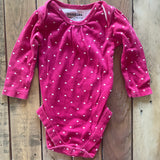 Pink Hearts Onesie | 3-6 mo | Bundles