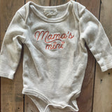 Mama's Mini Onesie | 3-6 mo | Rabbit + Bear
