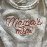Mama's Mini Onesie | 3-6 mo | Rabbit + Bear