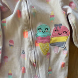 Popsicles & Ice Cream Footless Zip Up Pajama | Koala Baby