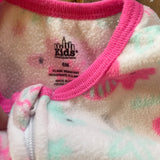Rainbows & Dinos Fleece Zip Up Pajama | Kids Headquarters