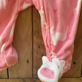 Pink Unicorns Fleece Zip Up Pajama | Carter's