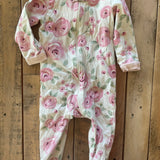 Roses Zip Up Pajama | Gerber
