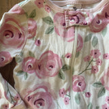 Roses Zip Up Pajama | Gerber