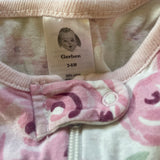 Roses Zip Up Pajama | Gerber