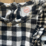 Black Checkered Dress | 3-6 mo | Wonder Nation