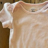 Pink Stripe Onesie | 12-18 mo | Carter's