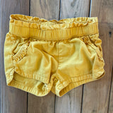 Yellow Ruffle Shorts | 9-12 mo | Osh Kosh
