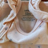 Pink Floral Onesie | 9-12 mo | Carter's