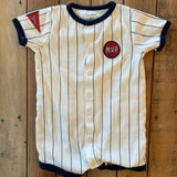 Baseball Snap Up Romper | 9-12 mo | Carter's