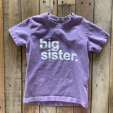 Big Sister Short Sleeve Tee | Unordinary Toddler