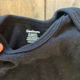 Black Onesie | 9-12 mo | Gerber