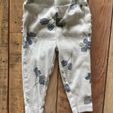 Ribbed Flower Pants | 6-9 mo | Carter's