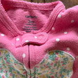 Hearts & Polka Dots Zip Up Pajama | Carter's