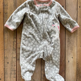 Fleece Unicorn Zip Up Pajama | Carter's