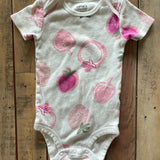 Pink Strawberry Onesie | 9-12 mo | Carter's
