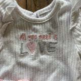 All You Need is Love Two Piece Set | Baby Essentials