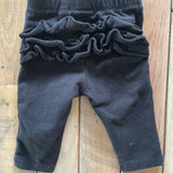 Black Ruffle Butt Leggings | Koala Baby