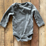 Plain Grey Onesie | 0-3 mo | Cloud Island