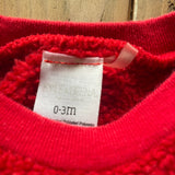 Santa Sweater| 0-3 mo | Kyle + Deena