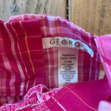 Floral Plaid Dress | 6-9 mo | Gegrge