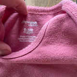 Plain Pink Onesie | 0-3 mo | Carter's