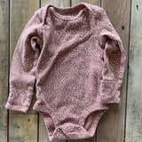 Speckled Long Sleeve Onesie | 0-3 mo | Carter's