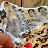Leopard Dress Onesie | 6-9 mo