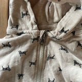 Black Dog Hoodie | 12-18 mo | The Black Dog
