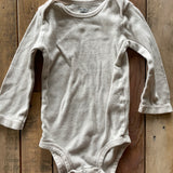 Grey Striped Onesie | 12-18 mo | Carter's