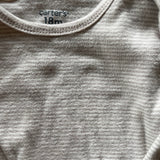 Grey Striped Onesie | 12-18 mo | Carter's