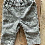 Grey Dress Pants | 3-6 mo | Jacadi