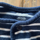 Striped Snap Up Romper | 3-6 mo | Ralph Lauren