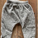 Grey Knit Pants | 3-6 mo