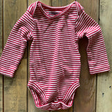 Red Striped Onesie | 3-6 mo | Bundles