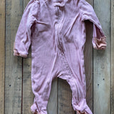 Pink Zip Up Pajama | 3-6 mo | Cloud Island