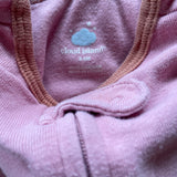 Pink Zip Up Pajama | 3-6 mo | Cloud Island