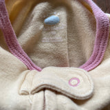 Yellow Zip Up Pajama | 3-6 mo | Cloud Island