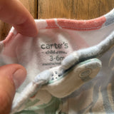 Garden Zip Up Pajama | 3-6 mo | Carter's