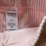 Pink Ribbed Leggings | 3-6 mo | Carter's