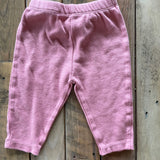 Pink Sweatpants | 3-6 mo | Little Chickadee
