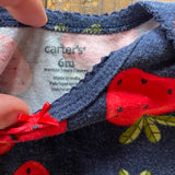 Strawberry Long Sleeve Onesie | 3-6 mo | Carter's