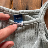 Ribbed Onesie Dress | 3-6 mo | Old Navy