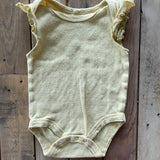 Yellow Pointelle Onesie | 3-6 mo | Chick Pea