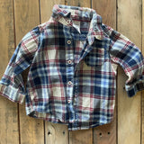 Flannel Button Up Long Sleeve | Carter's