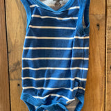 Blue Stripe Onesie | newborn | Gerber