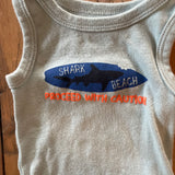 Shark Beach Onesie | newborn | Gerber