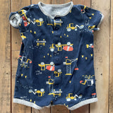 Trucks Snap Up Shorts Romper | Carter's