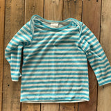 Blue Striped Long Sleeve | Unbranded