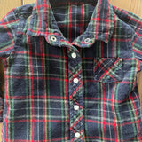 Flannel Snap Up Long Sleeve | Stephan Baby